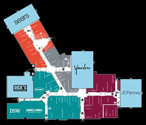 cherry hill mall store map.